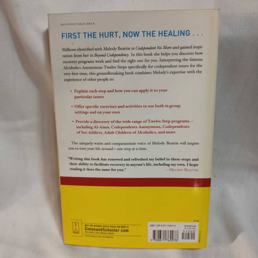 Codependent's guide to twelve steps. Melody Beattie. Christian book