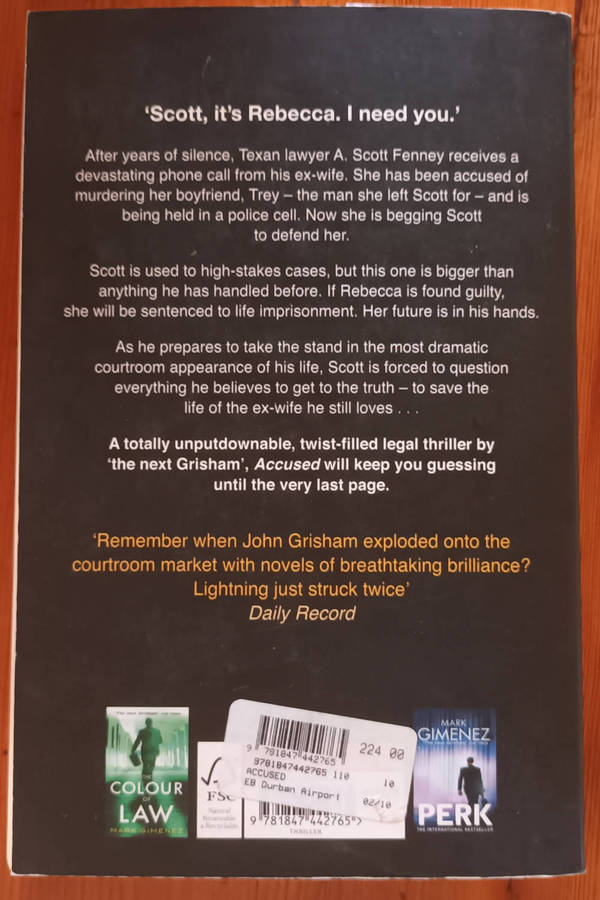 Accused by Mark Gimenez