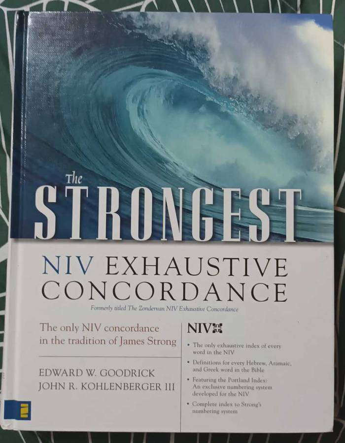 The Strongest NIV Exhaustive Concordance