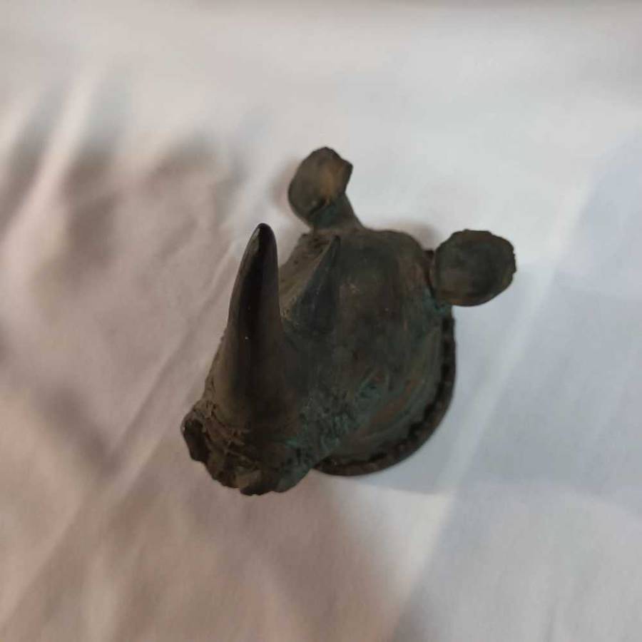 Rhino paperweight