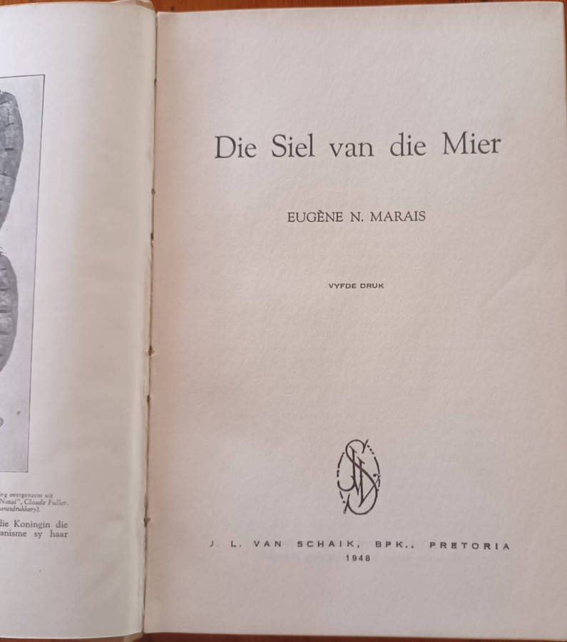 Die Siel van die Mier deur Eugene Marais