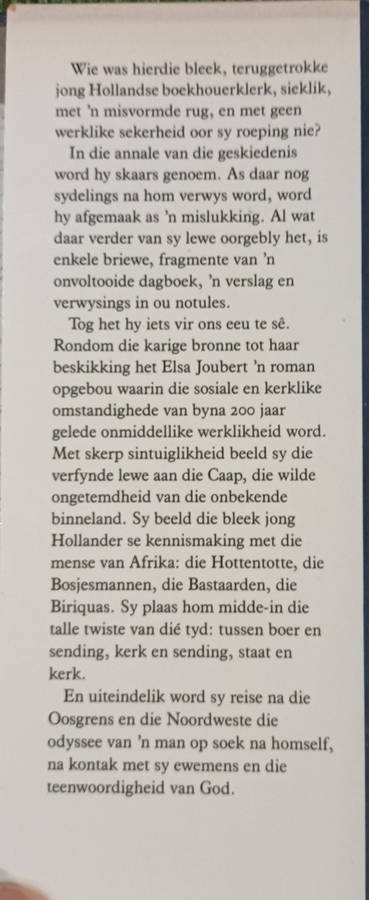 Missionaries deur Elsa Joubert