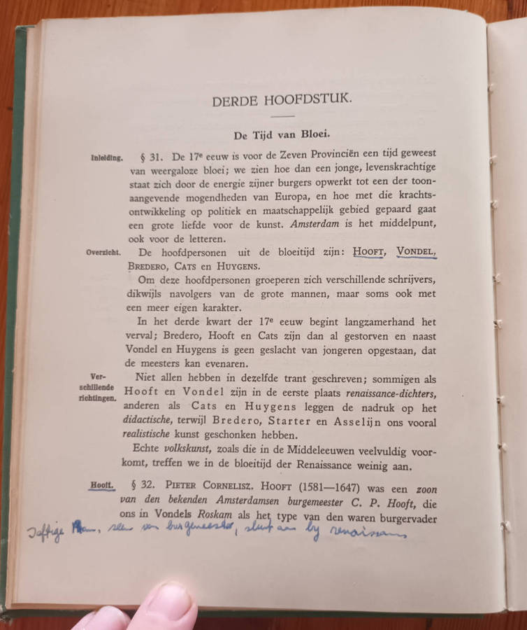 Beknopte Geschiedenis der Nederlandse Letteren door Dr E Rijpma