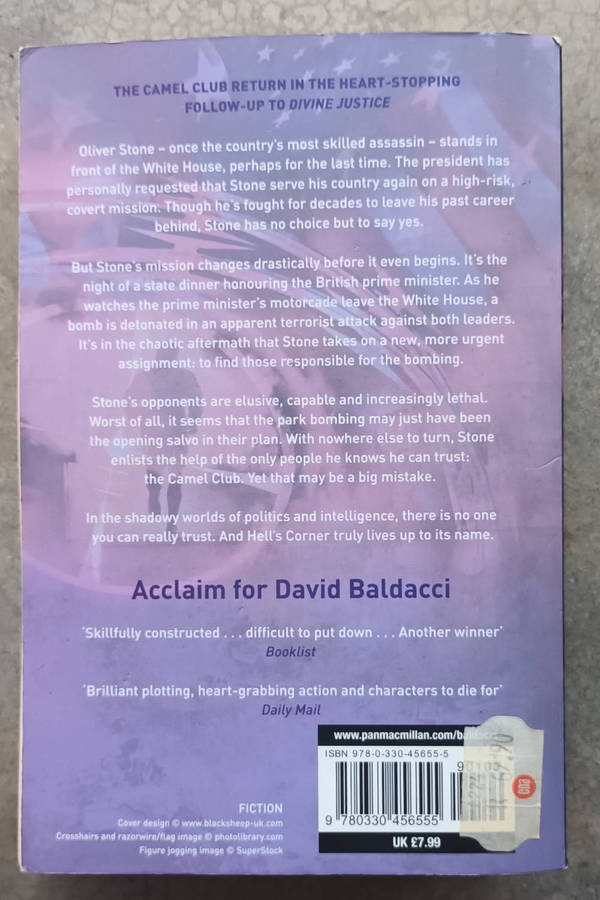 Hell's corner by David Baldacci