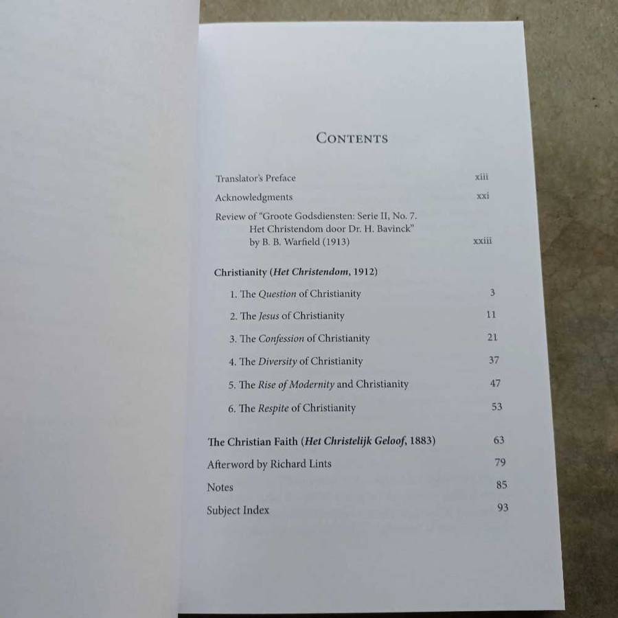 Herman Bavinck. What is Christianity. Christian book