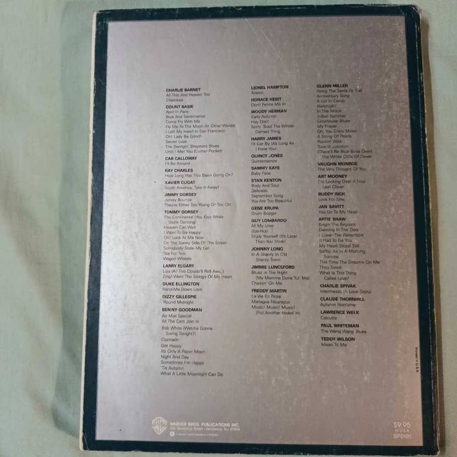 Remember the Big Bands Sheet Music