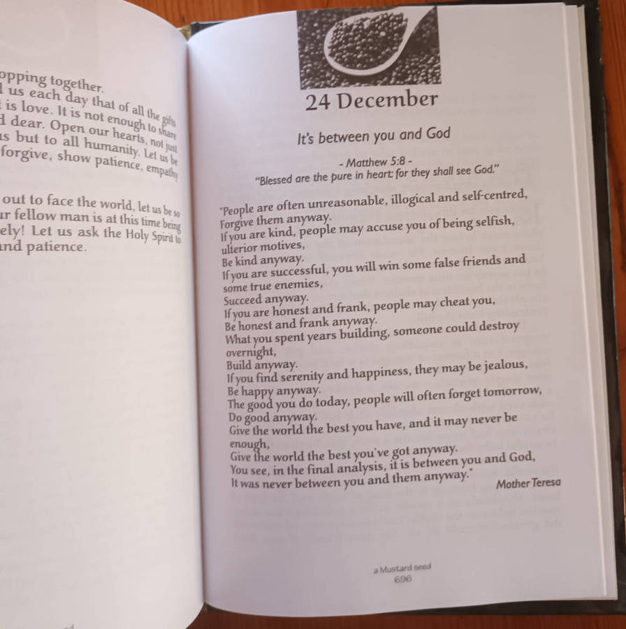 A Mustard Seed. Daily Devotional by Angus Buchan