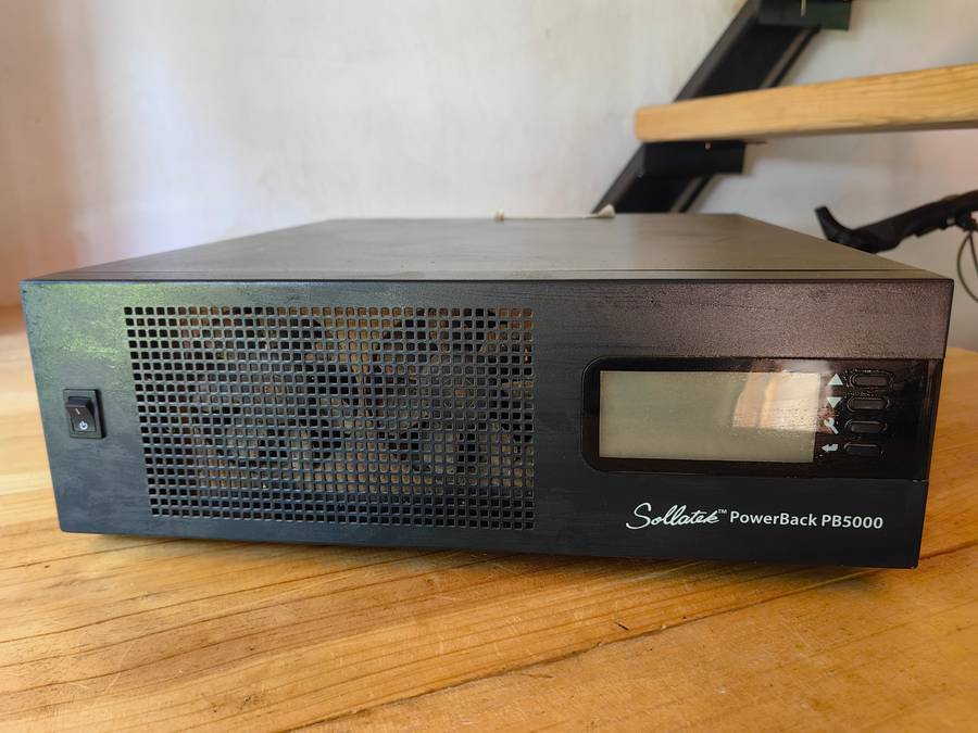 Sollatek PowerBack PB5000 4.2KW Pure Sine Wave Inverter