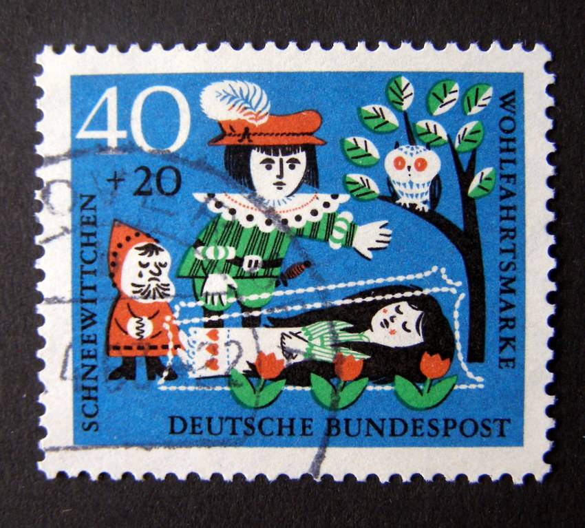 WEST GERMANY - Fairy Tales: Snow White and the Seven Dwarves 1962