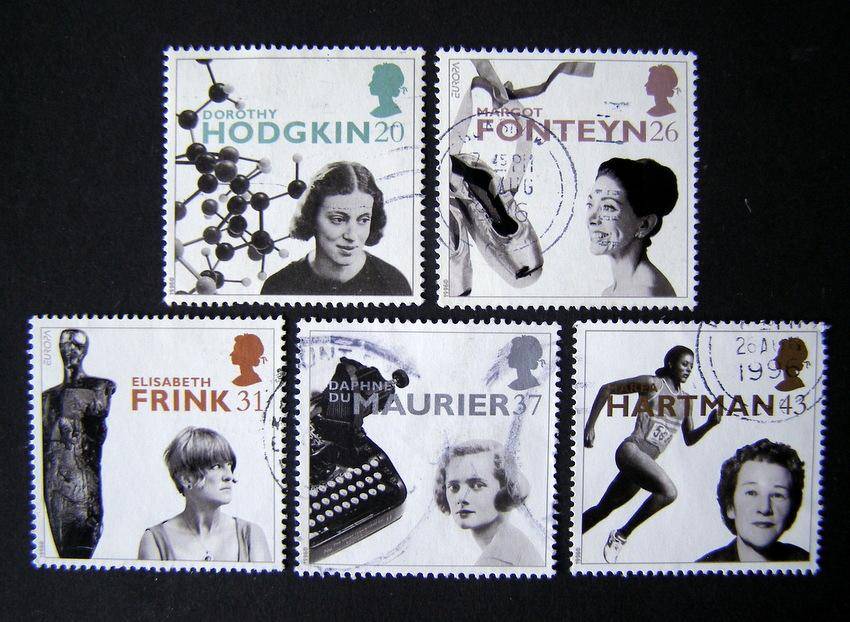 GREAT BRITAIN Set - Famous Women 1996