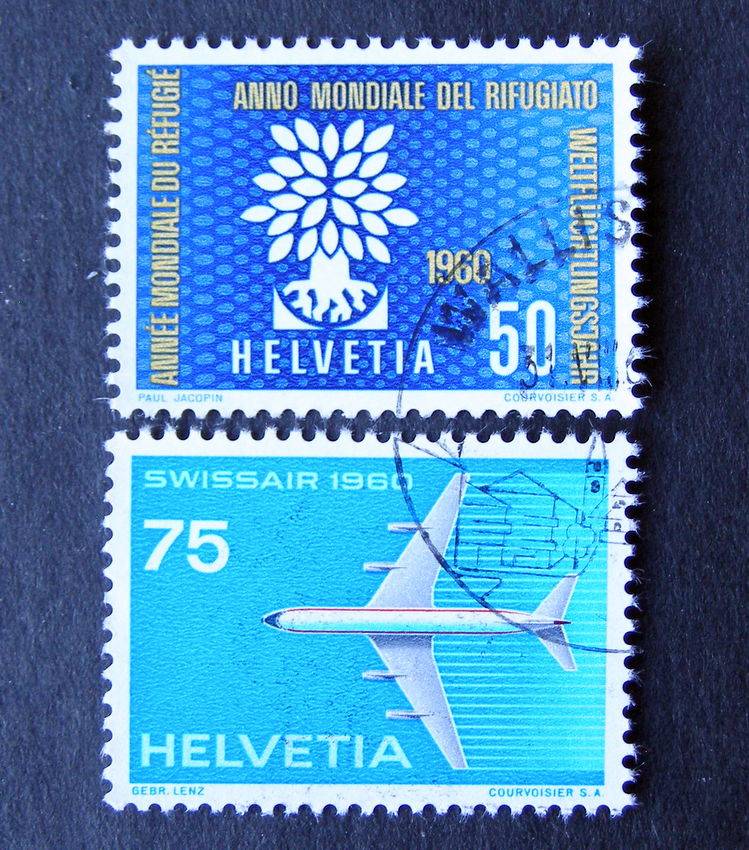 SWITZERLAND - Publicity 1960 //Aircraft