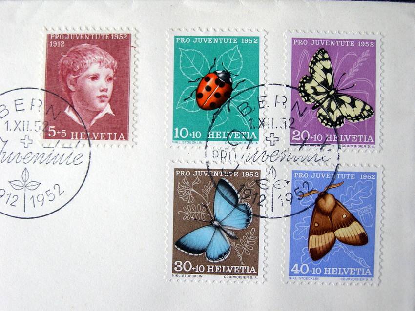 SWITZERLAND Cover - Pro Juventute 1952