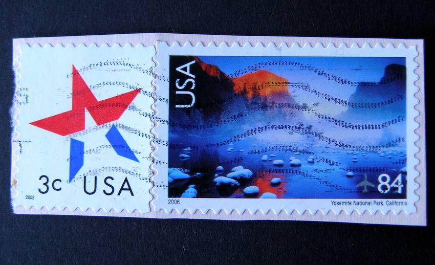 U.S.A. (Self-Adhesive on Piece) - Air: Scenery 2006