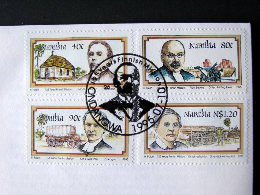 NAMIBIA Cover - Missionaries 1995