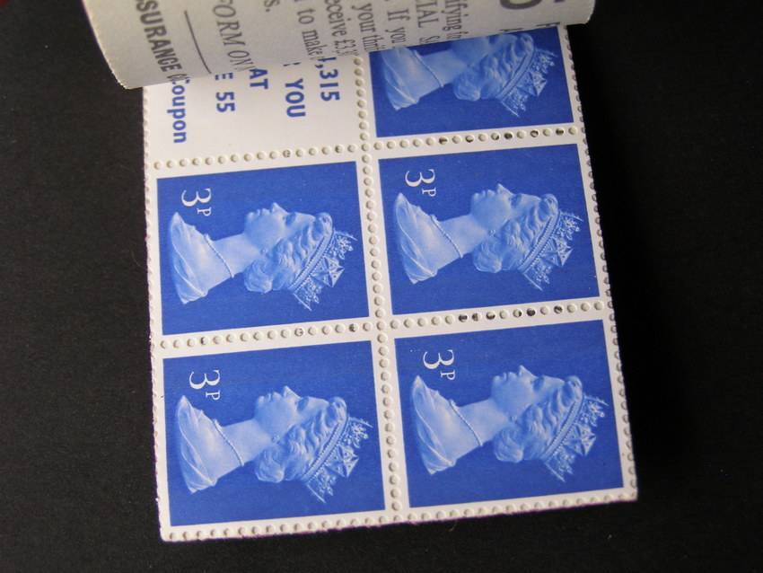 GREAT BRITAIN Mint 30p. Booklet, August 1972