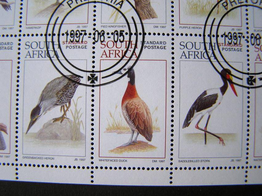 SOUTH AFRICA Set (CTO) - Waterbirds 1997