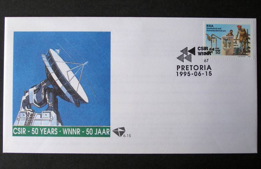 SOUTH AFRICA Cover - 50 Years of C.S.I.R. 1995