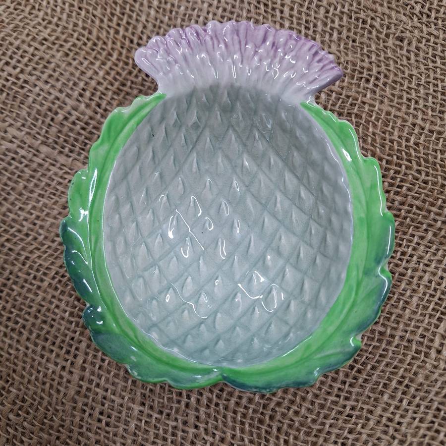 Carlton Ware Thistle Jam Dish - small trinket bowl