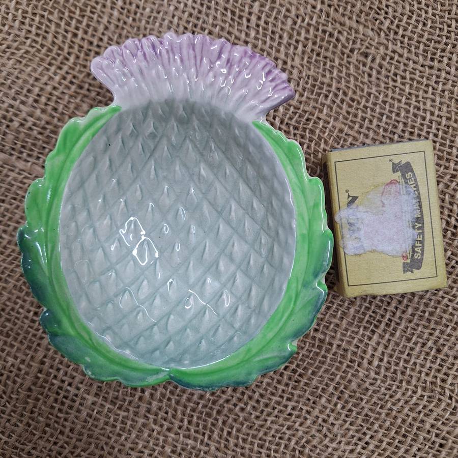 Carlton Ware Thistle Jam Dish - small trinket bowl