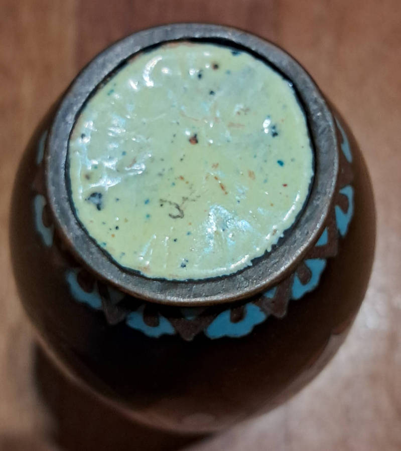Cloisonne Japanese Vase