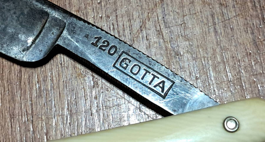 Rare Gotta cut throat