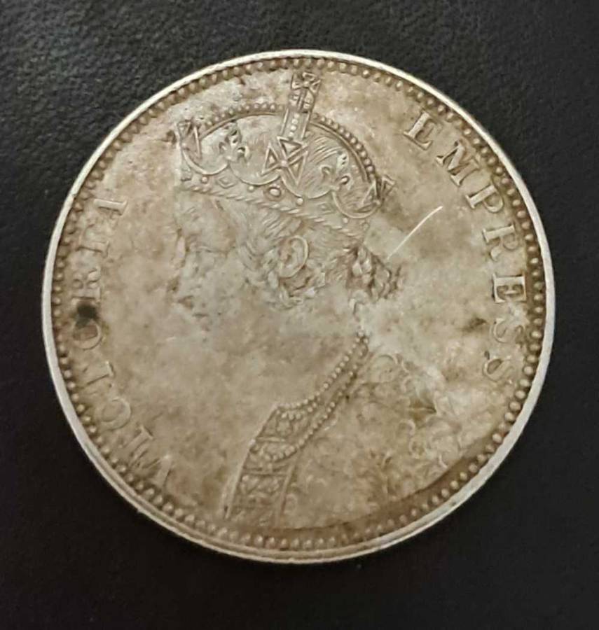 1889 India 1 Rupee