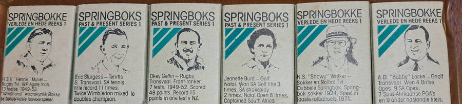 Springbok Match Series 1