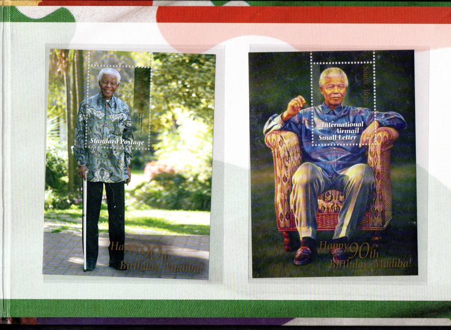 RSA SELECTION OF (X4) SOUVENIR FOLDERS WITH MINI SHEETS. AS PER SCANS. NICE LOT.