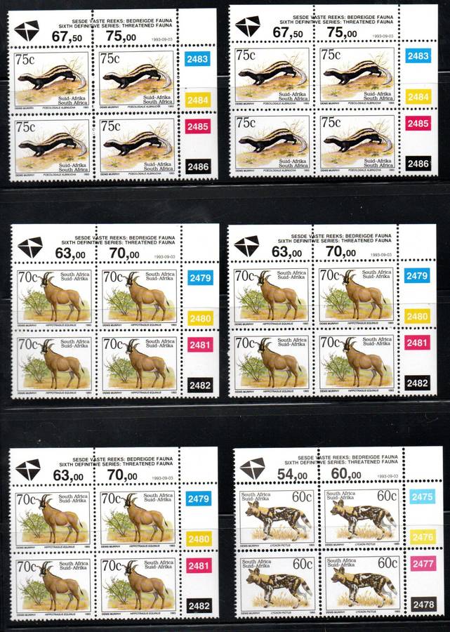 RSA 1993-7 6TH DEF CLEARANCE OF UMM CONTROLS (DIFFERENT DATES, ODD SECURITY PERFS ETC). BIG TOTAL CV