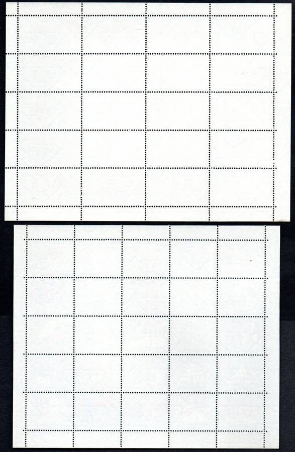 SOUTH AFRICA 1966-69 SELECTION OF (X4) 'PREVENT TB - BUY CHRISTMAS STAMPS' CINDERELLA SHEETS.