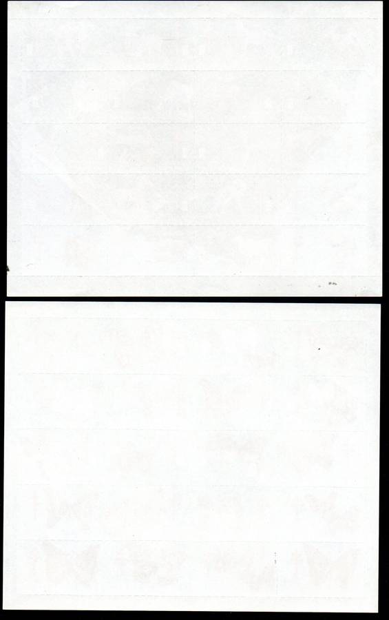 SOUTH AFRICA 1966-69 SELECTION OF (X4) 'PREVENT TB - BUY CHRISTMAS STAMPS' CINDERELLA SHEETS.