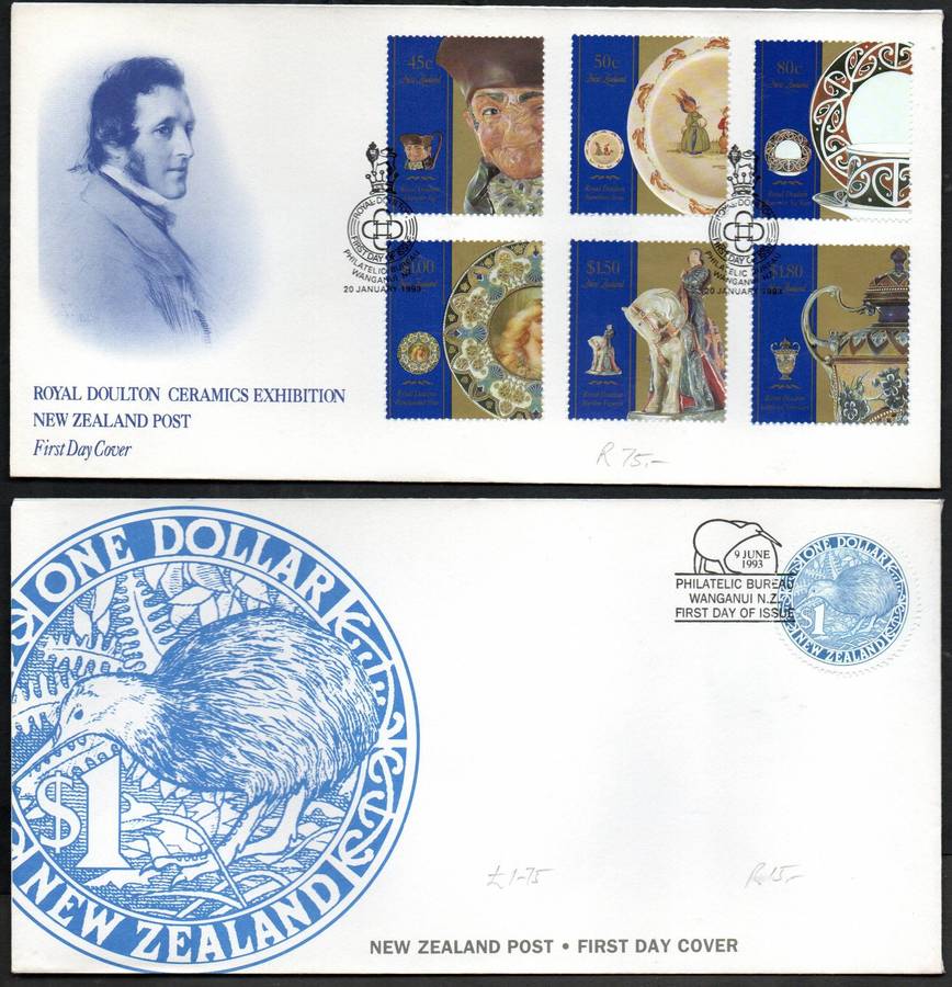 New Zealand selection of (x12) first day covers - as per scans - great lot - good value.