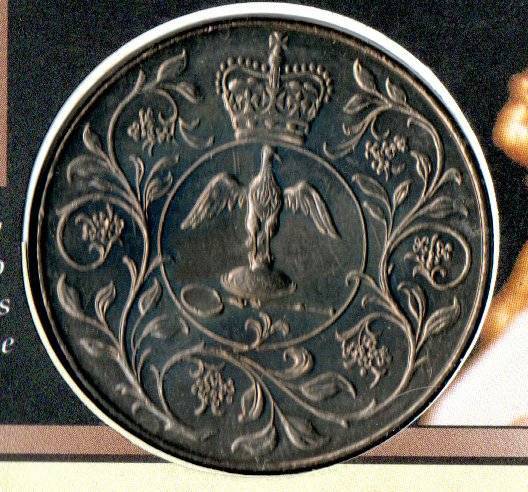 GB, Isle of Man, Guernsey 1993 QEII 70th Benham signed 'wing commander AJ Barrett' coin cover.