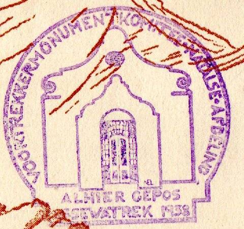 Union 1938 Voortrekker (Blood River Trek) cover Pietermaritzburg cancels  with purple cachet.
