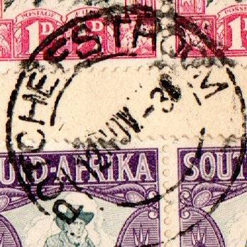 Union 1938 Voortrekker cover - as per scans. Potchefstroom cancels.