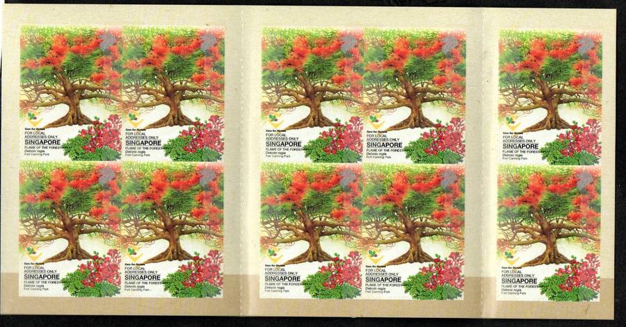 Singapore selection of (x7) mint/self-adhesive booklets  as per scans  good value - nice thematics