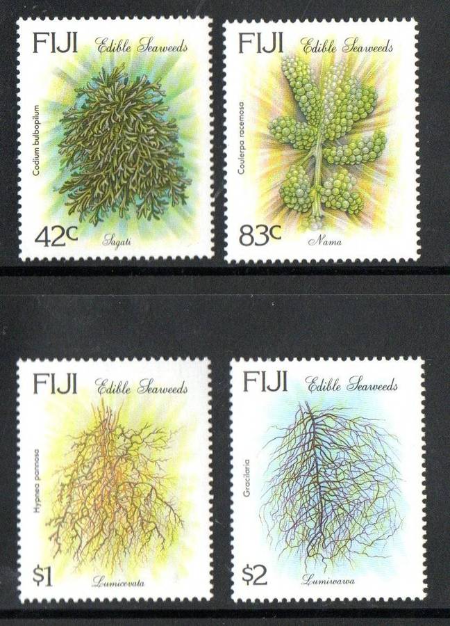 Fiji 1994 Edible Seaweeds umm set of (x4)  SG894-S897  lovely set.