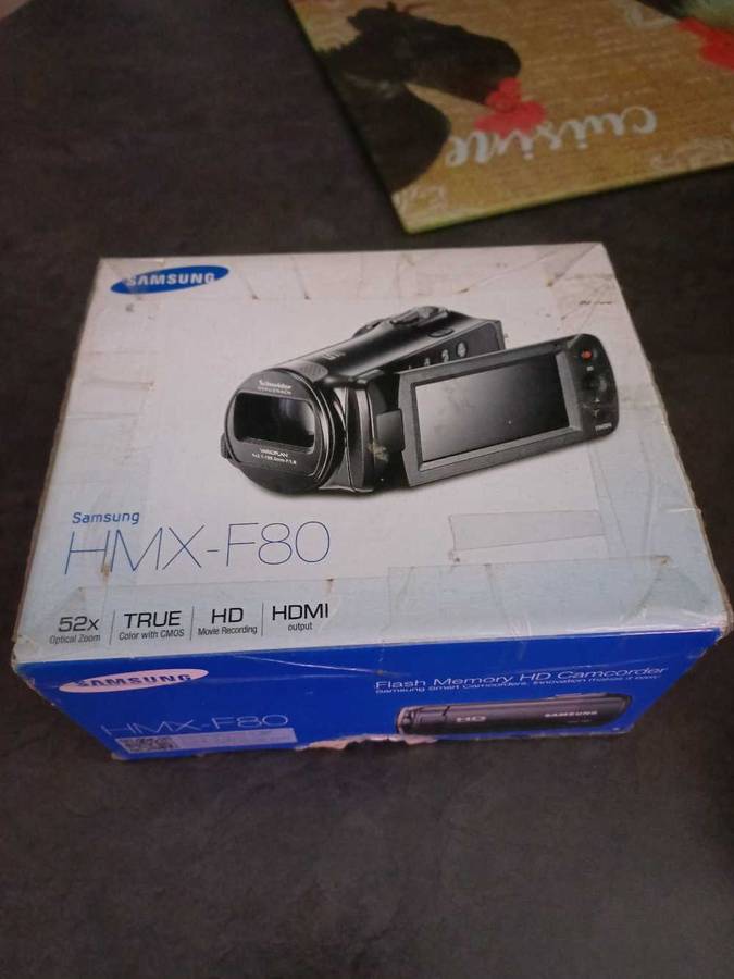 SAMSUNG HMX F80 DIGITAL 5MP VIDEO RECORDER
