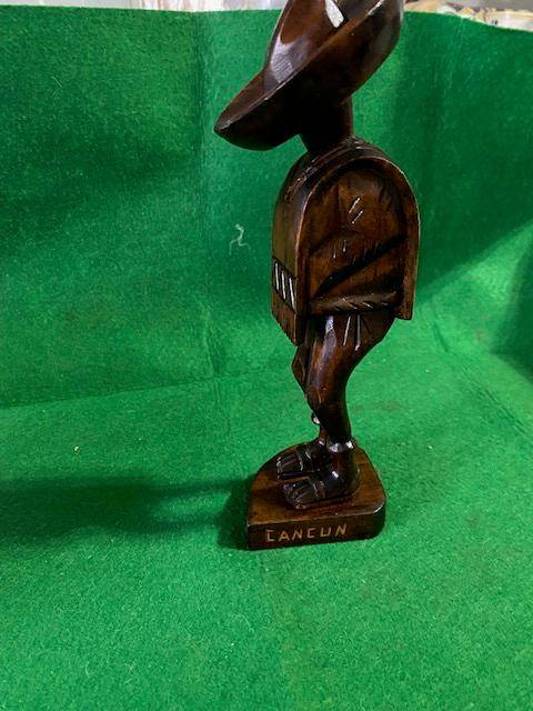 WOODEN MEXICAN ORNAMENT BOUGHT IN CANCUN