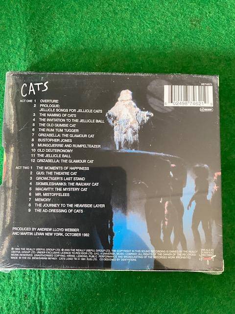 COMPLETE BROADWAY CAST RECORDINGS CATS THE MUSICAL
