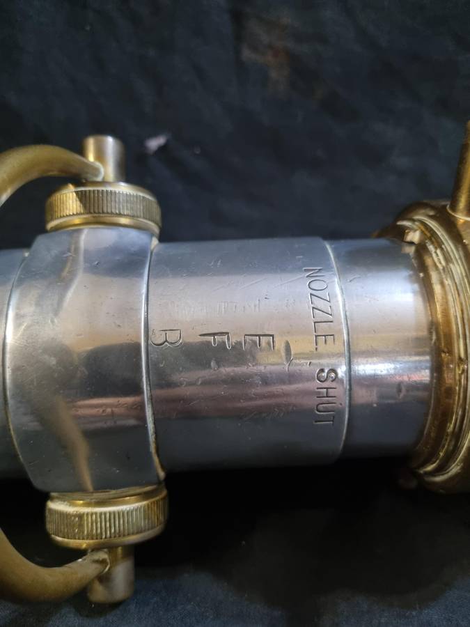 Vintage fireman's nozzle