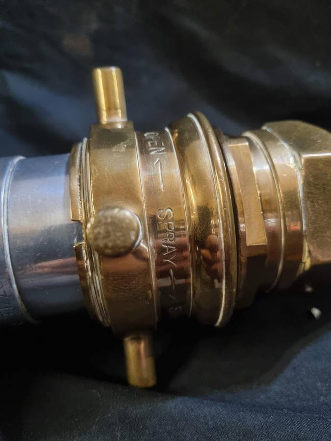 Vintage fireman's nozzle