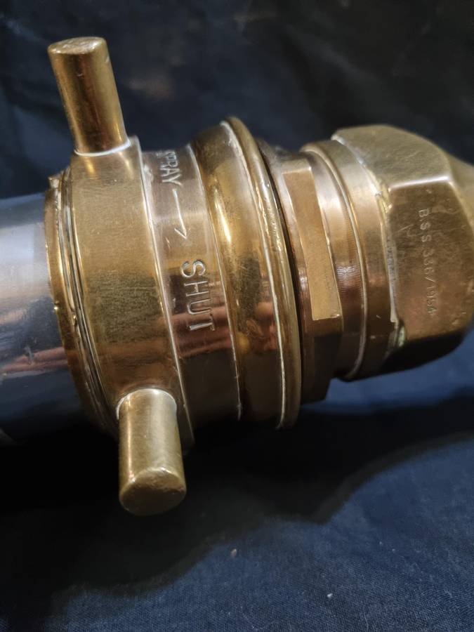 Vintage fireman's nozzle