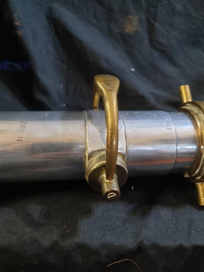 Vintage fireman's nozzle