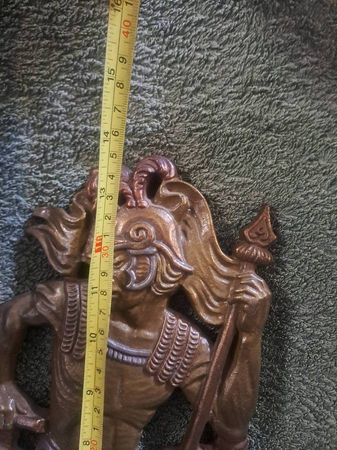 Saint florin resin plark