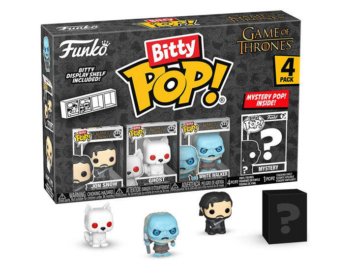 Funko BITTY POP! GAME OF THRONES JON SNOW 4PK VIN FIG