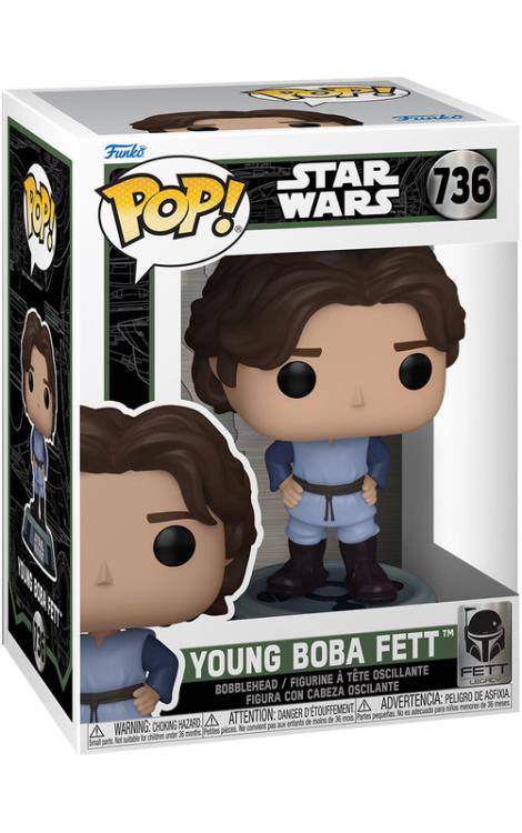 Funko POP! STAR WARS FETT LEGACY BOBA FETT YOUNG VIN FIG