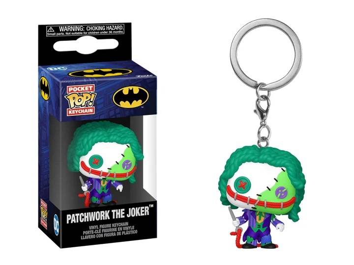 Funko POP! KEYCHAIN PATCHWORK JOKER VIN FIG