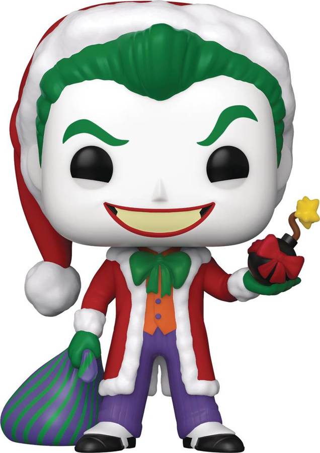 Funko! POP HEROES DC HOLIDAY SANTA JOKER VIN FIG