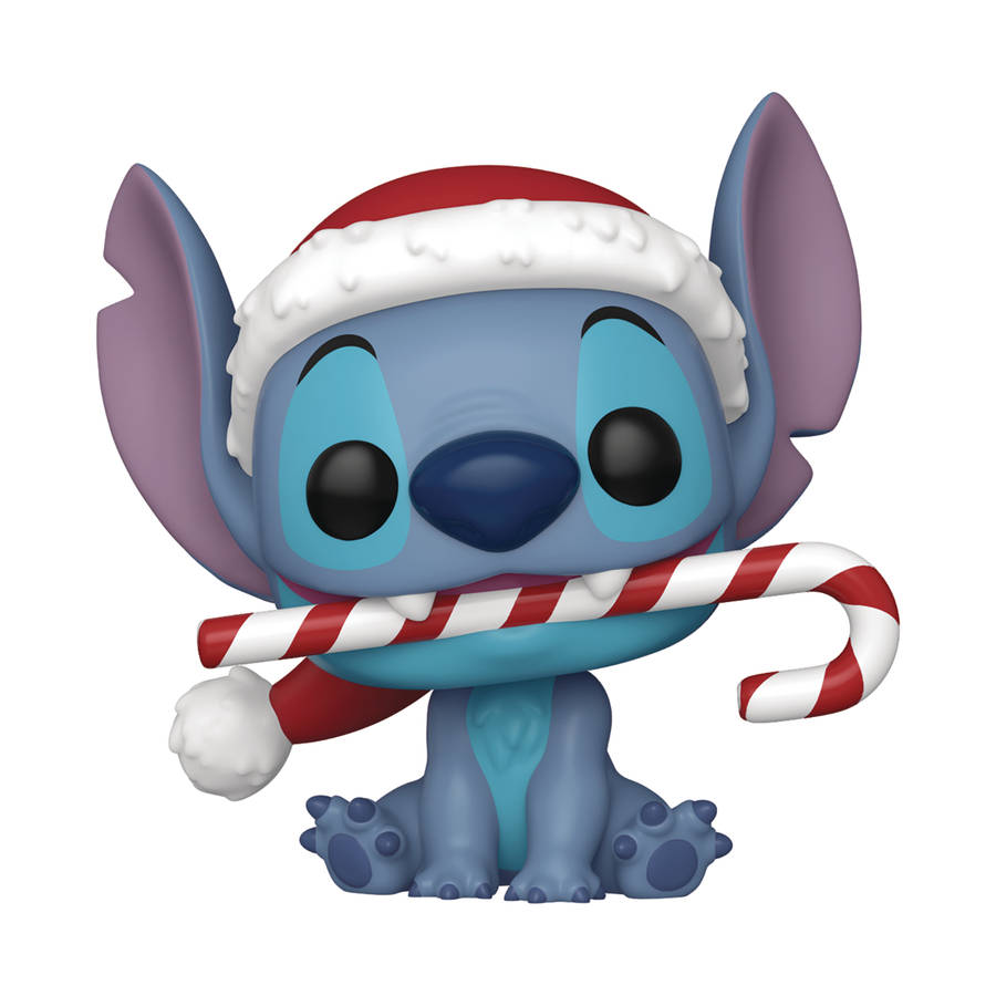 Funko POP! DISNEY STITCH HOLIDAY STITCH W CANDY CANE VIN FIG
